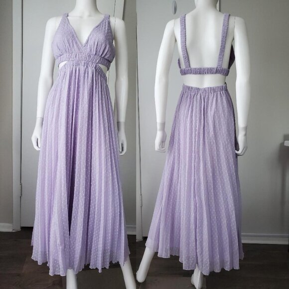 asos lilac sleeveless maxi dress - Picture 2 of 6